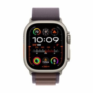 Apple Watch Ultra 2 GPS + Cellular, 49mm Titanium Case with Indigo Alpine Loop