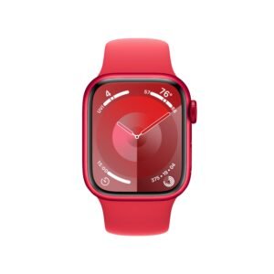 Apple Watch Series 9 GPS + Cellular 45mm (PRODUCT)RED Aluminium Case with (PRODUCT)RED Sport Band - M/L