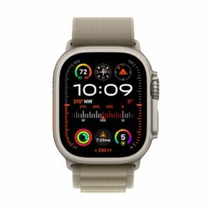 Apple Watch Ultra 2 GPS + Cellular, 49mm Titanium Case with Olive Alpine Loop
