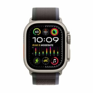 Apple Watch Ultra 2 GPS + Cellular, 49mm Titanium Case with Blue/Black Trail Loop - M/L