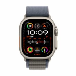 Apple Watch Ultra 2 GPS + Cellular, 49mm Titanium Case with Blue Alpine Loop