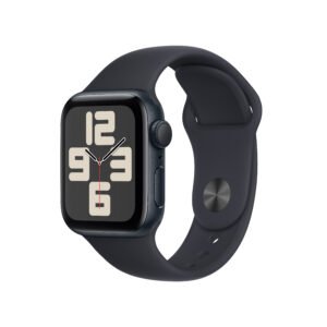Apple Watch SE GPS + Cellular 44mm Midnight Aluminium Case with Midnight Sport Band - M/L