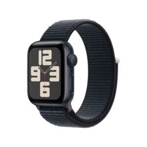 Apple Watch SE GPS + Cellular 44mm Midnight Aluminium Case with Midnight Sport Loop